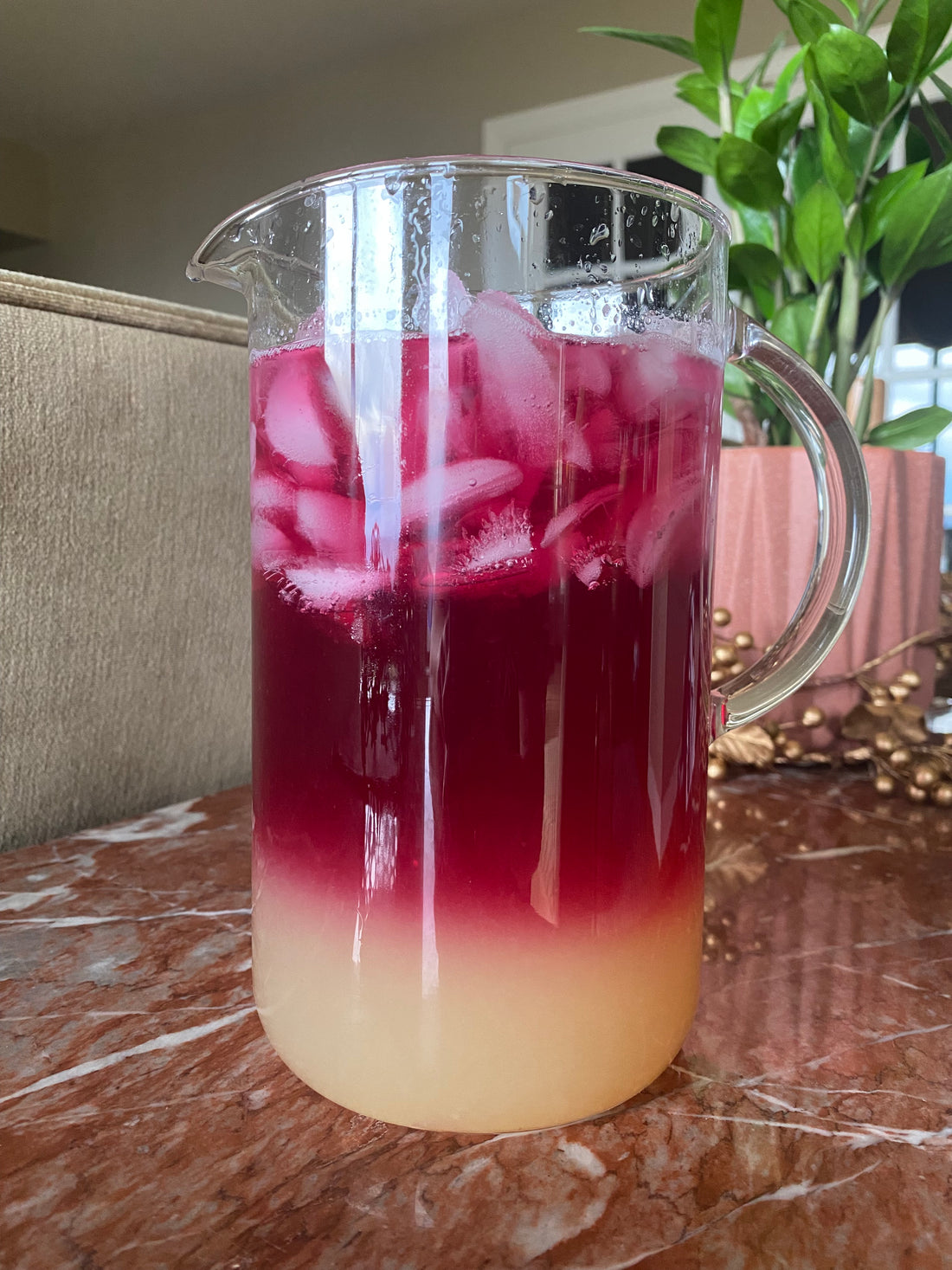 RECIPE: Hibiscus Lemonade with Butterfly Pea Flower