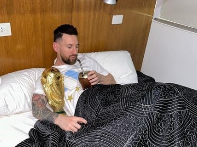 Drink tea like Lionel Messi!