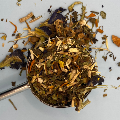 adaptogenic tea to help calm your worried mind